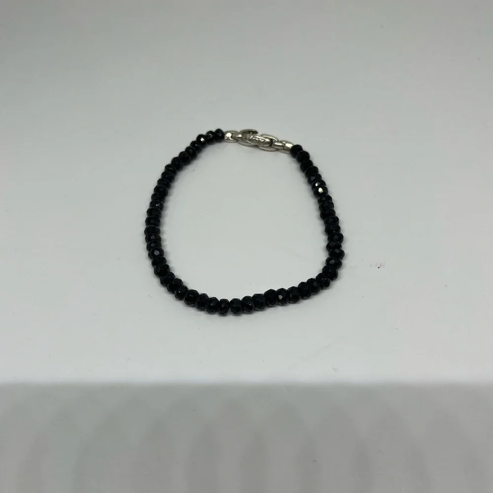 David Yurman Black fluorescent Beaded Bracelet